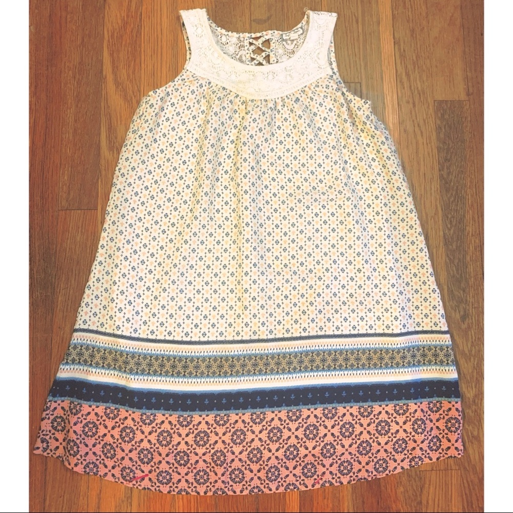 Girls Size 10 Sleeveless Dress